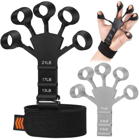 Silicone Grip Strengthener | Finger Stretcher Hand Trainer