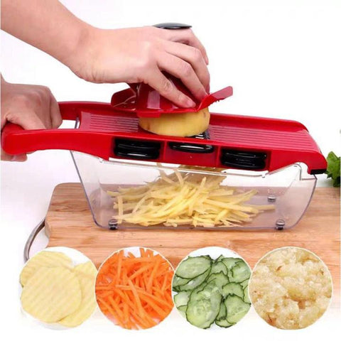 10-in-1 Vegetable Cutter, Slicer & Grater – Multi-Function Kitchen Tool
