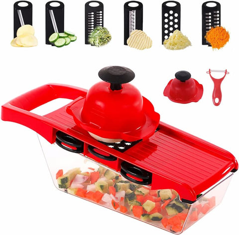 10-in-1 Vegetable Cutter, Slicer & Grater – Multi-Function Kitchen Tool