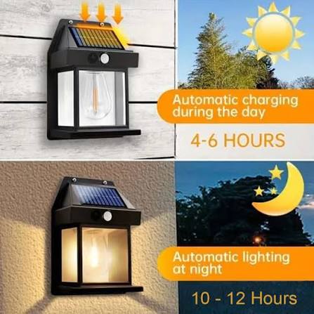 Solar Sensor Outdoor Light – Automatic Motion Sensor LED Lamp