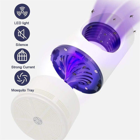Electric Mosquito Trap | 368nm Blue Light USB Mosquito Killer