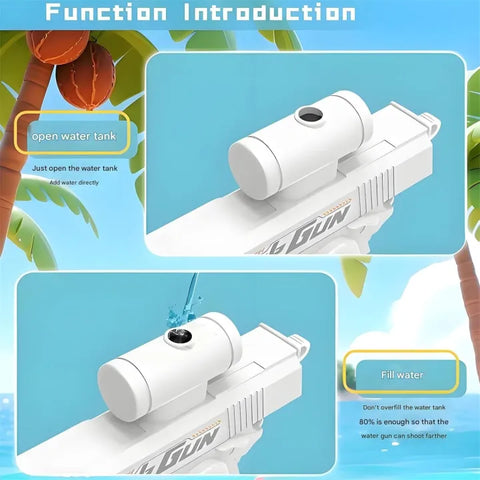 Prank Two-Way Water Gun Toy | Dual Spray Water Blaster for Kids