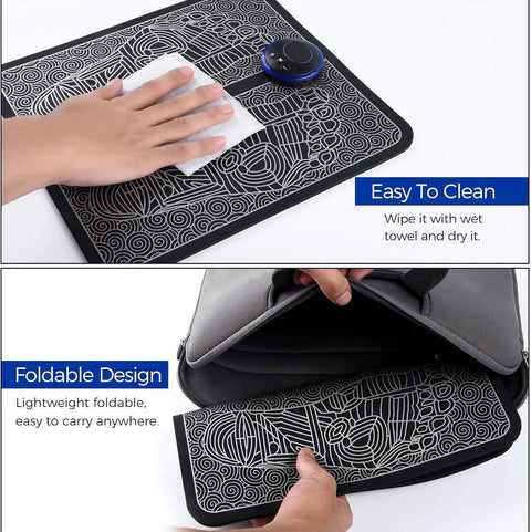 EMS Foot Massager Mat | Electric Foot Muscle Stimulator