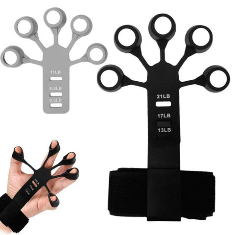 Silicone Grip Strengthener | Finger Stretcher Hand Trainer