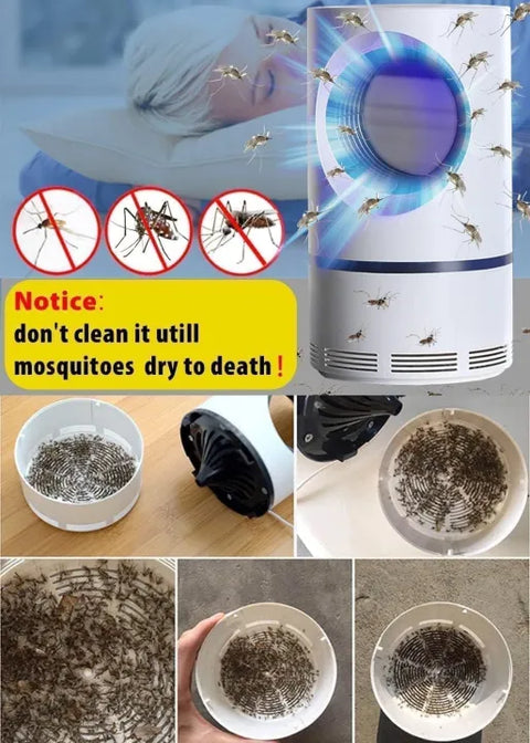 Electric Mosquito Trap | 368nm Blue Light USB Mosquito Killer