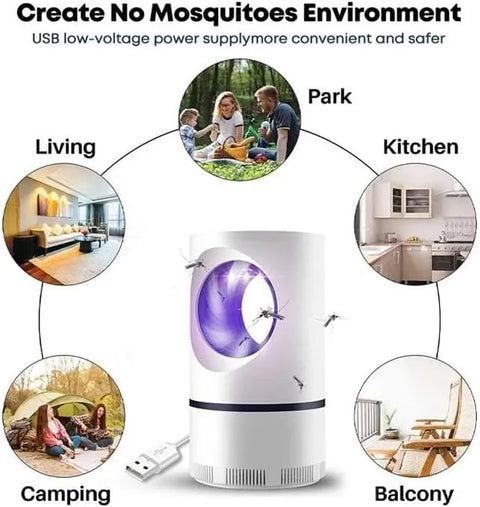 Electric Mosquito Trap | 368nm Blue Light USB Mosquito Killer
