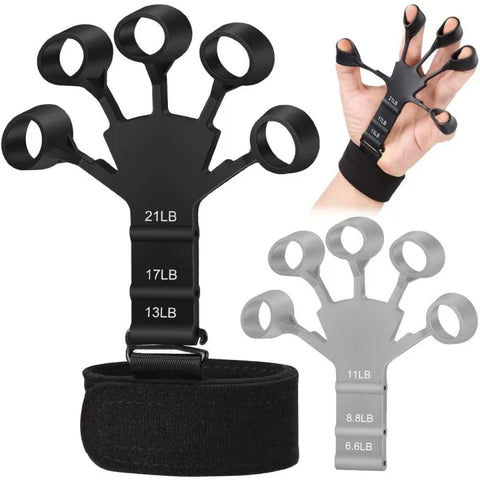 Silicone Grip Strengthener | Finger Stretcher Hand Trainer